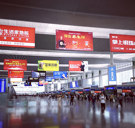 大型双面吊屏